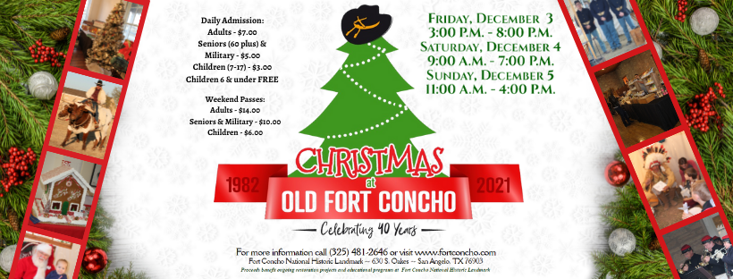 Christmas at Old Fort Concho – Fort Concho