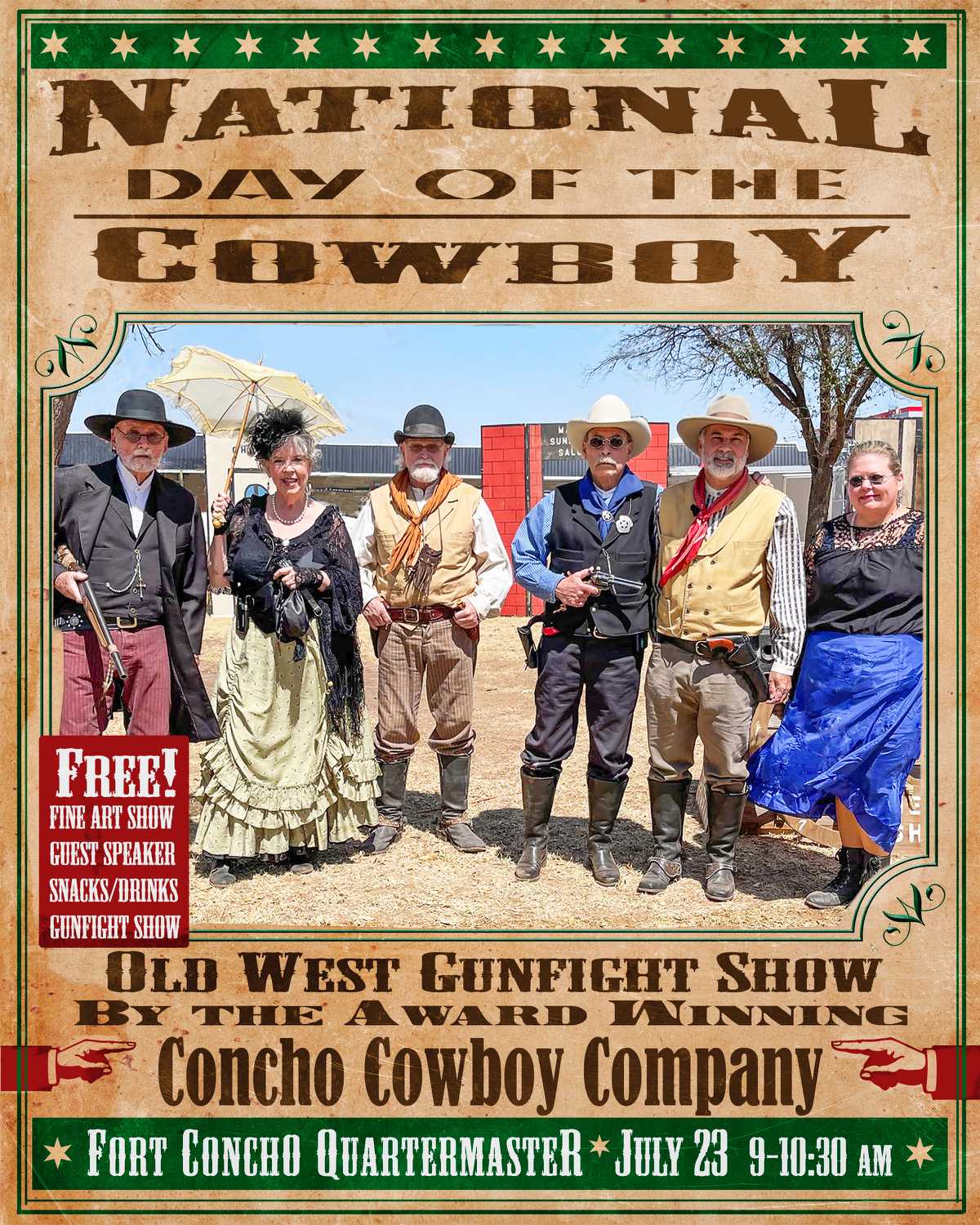 National Cowboy Day Fort Concho